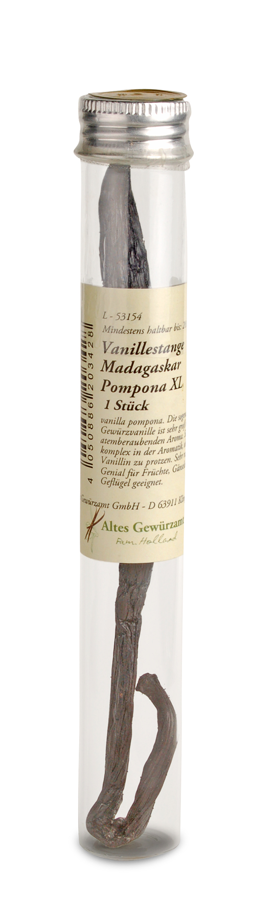 Pompona Vanille Stange - Altes Gewürzamt Pompona Vanille Stange - Altes Gewürzamt