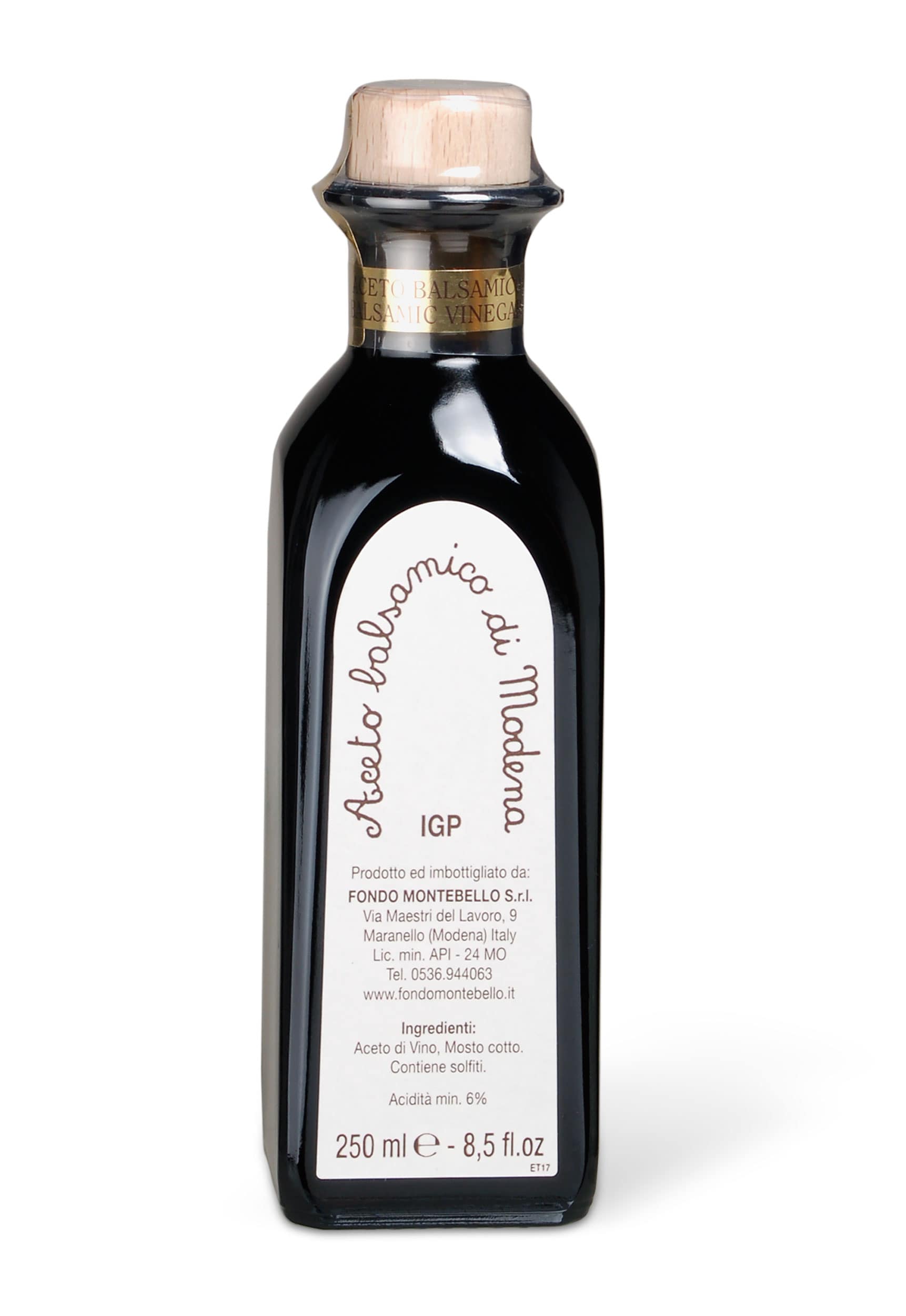 Fondo Montebello Aceto Balsamico FM01 in der 250ml Flasche