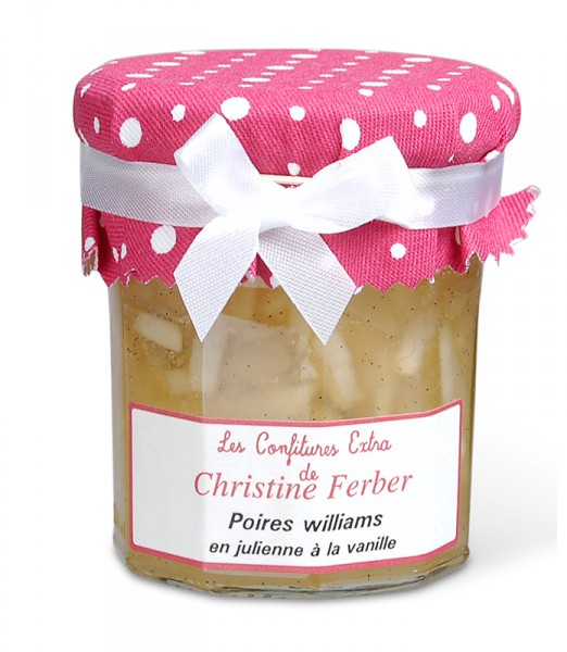 Poires Williams d'Alsace et vanille de Madagascar Poires Williams d'Alsace et vanille de Madagascar