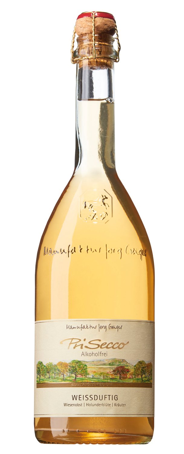 Weißduftig - alkoholfrei Jörg Geiger Prisecco weißduftig, alkoholfrei