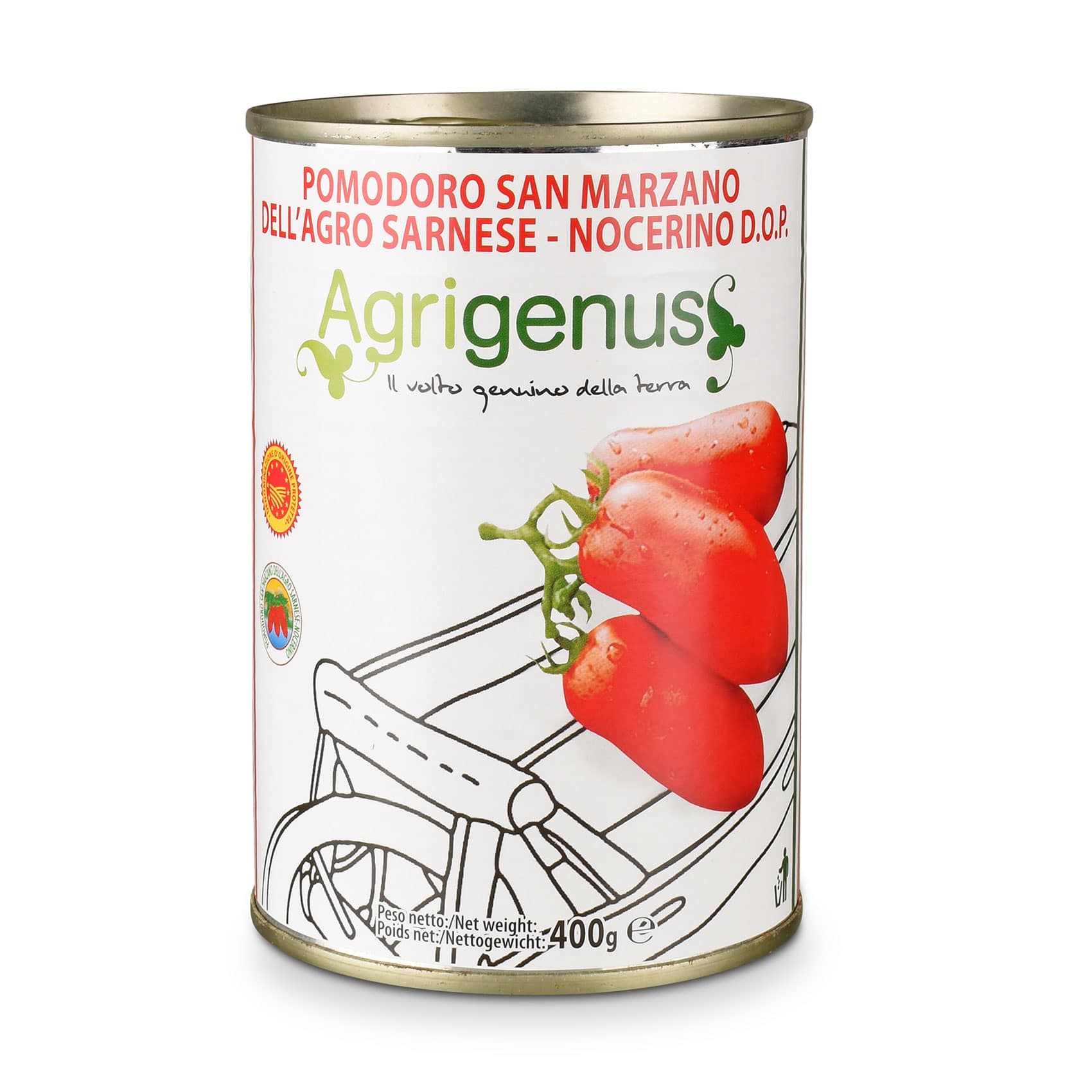 San Marzano Tomate dell Agro Sarnese DOP - Agrigenus San Marzano Tomate dell Agro Sarnese DOP - Agrigenus