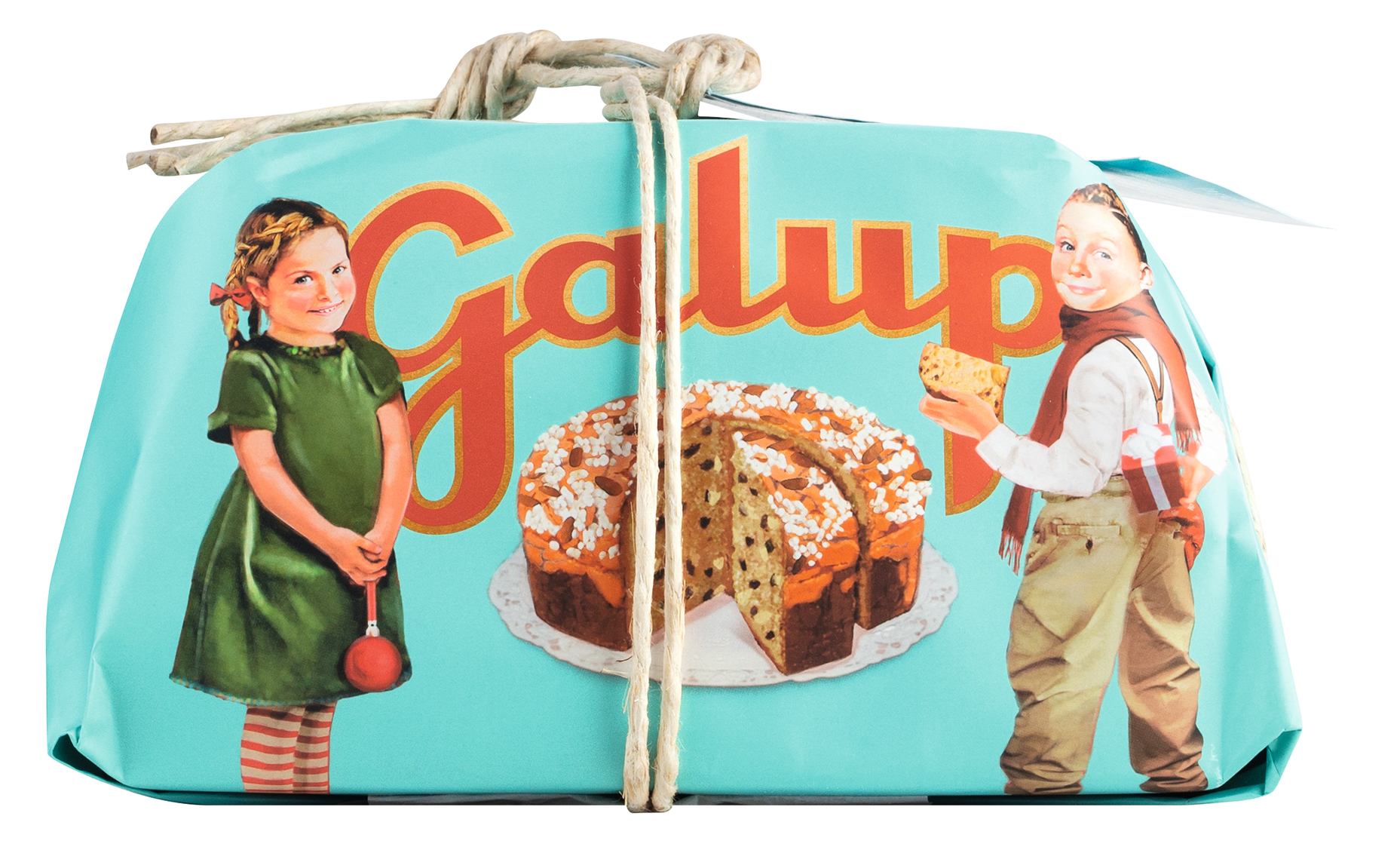 Galup Panettone Mela e Cannella - italienischer Weihnachtskuchen mit Apfel und Zimt