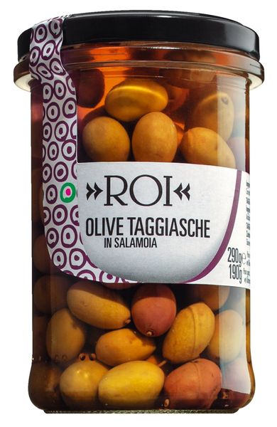 Schwarze Taggiasca Oliven Taggiasca Oliven - Olio Roi