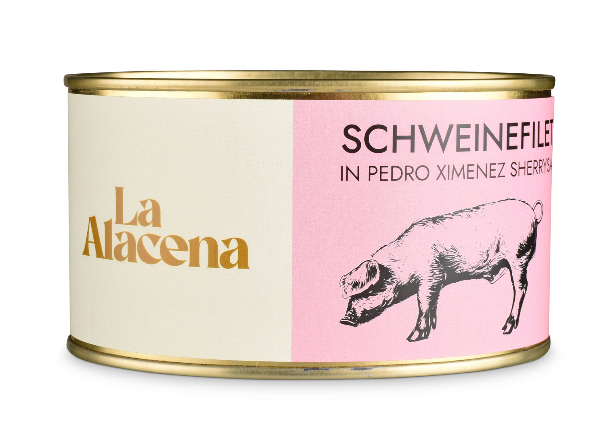 Gourmet-Konserve aus Spanien: Schweinefilet in Sherrysauce