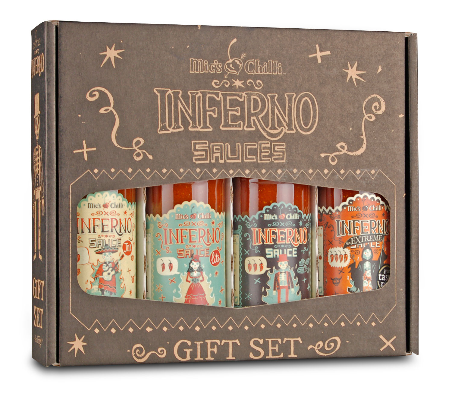 Inferno Sauces Collection Geschenkset