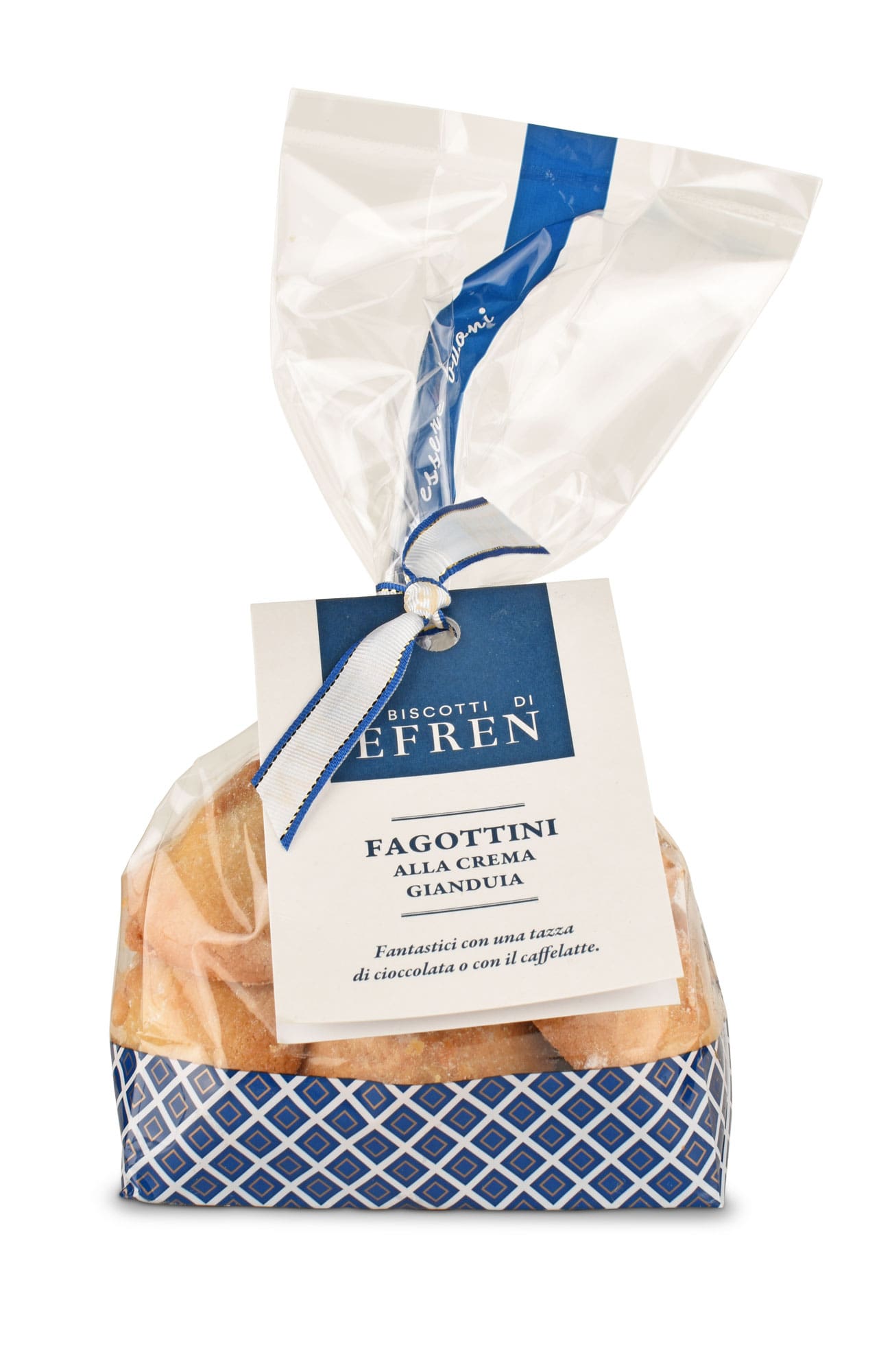 Fagottini Gianduia - italienisches Feingebäck mit Haselnussnougatfüllung