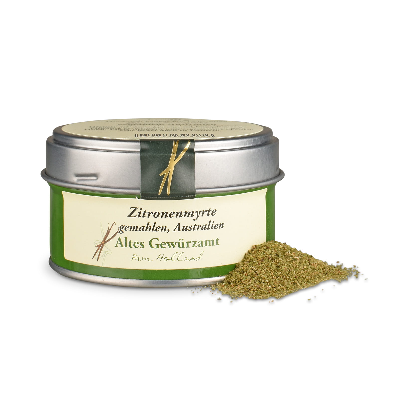 Grob gemahlene Zitronenmyrte aus Australien vom Alten Gewürzamt