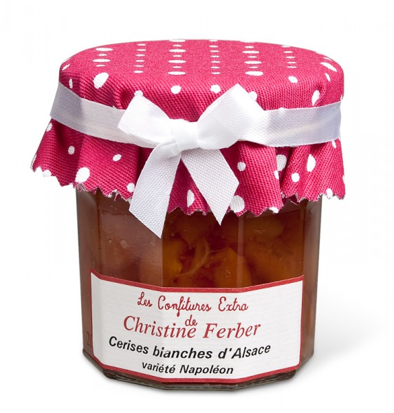Cerises blanches d'Alsace - Prinzesskirschkonfitüre Cerises blanches d'Alsace - Prinzesskirschkonfitüre