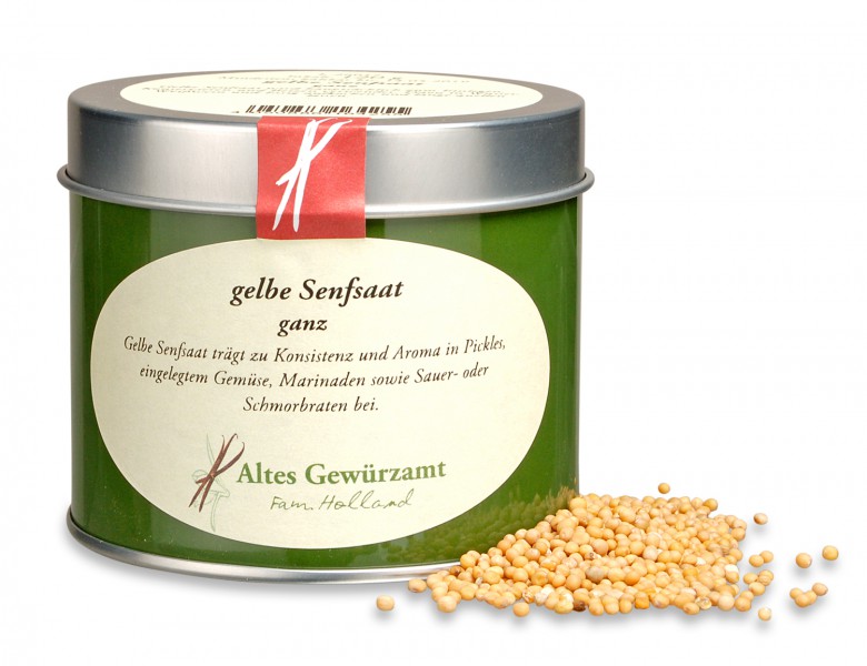 Senfsaat, gelb Senfsaat, gelb