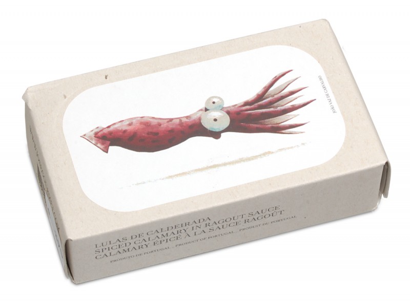 Gefüllte Kalmartuben, Jose Gourmet Portugal Gefüllte Kalmartuben in würziger Marinade