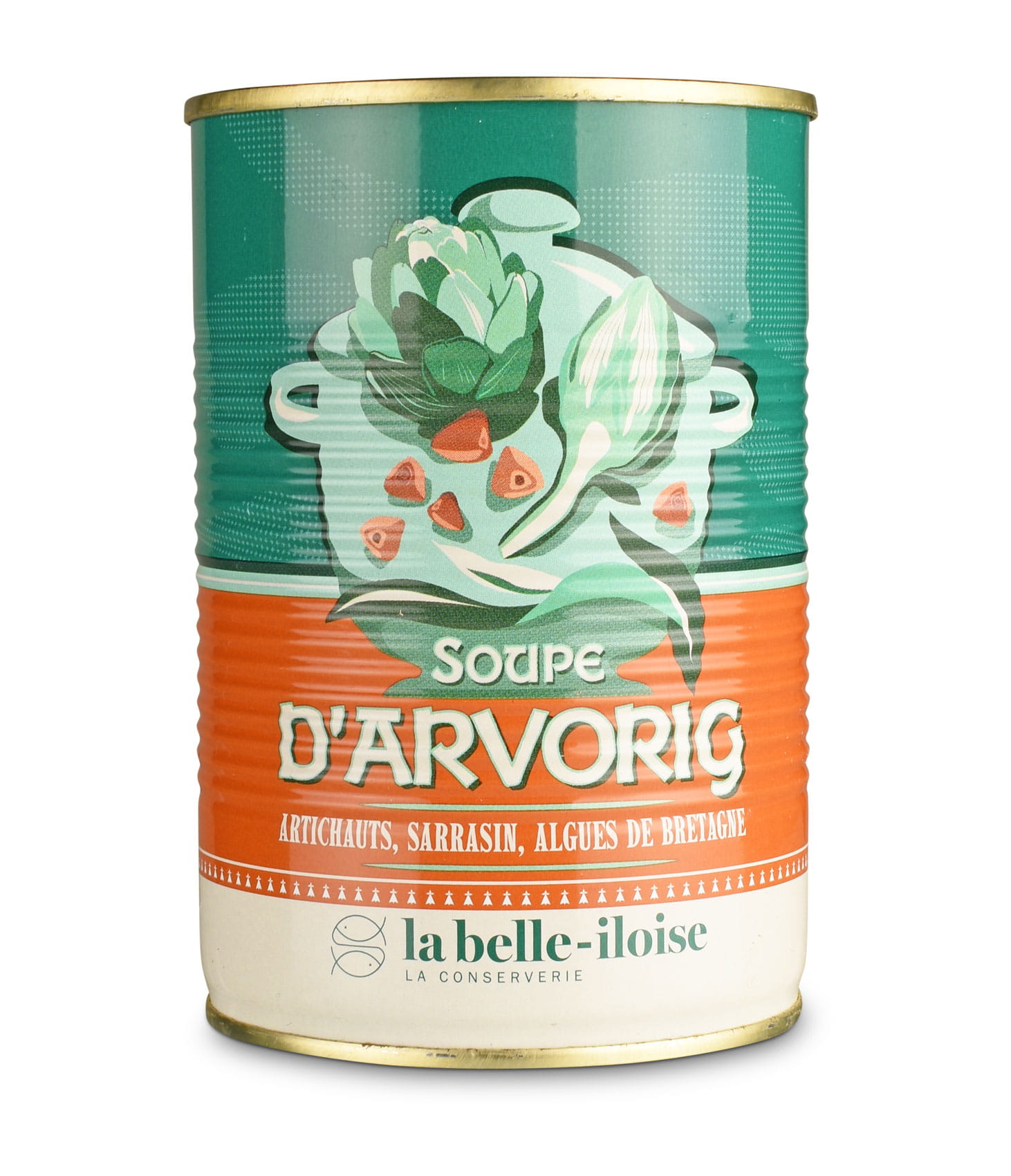 La Belle-Iloise Soupe d'Arvorig Bretonische Gemüsesuppe mit Artischocken und Algen