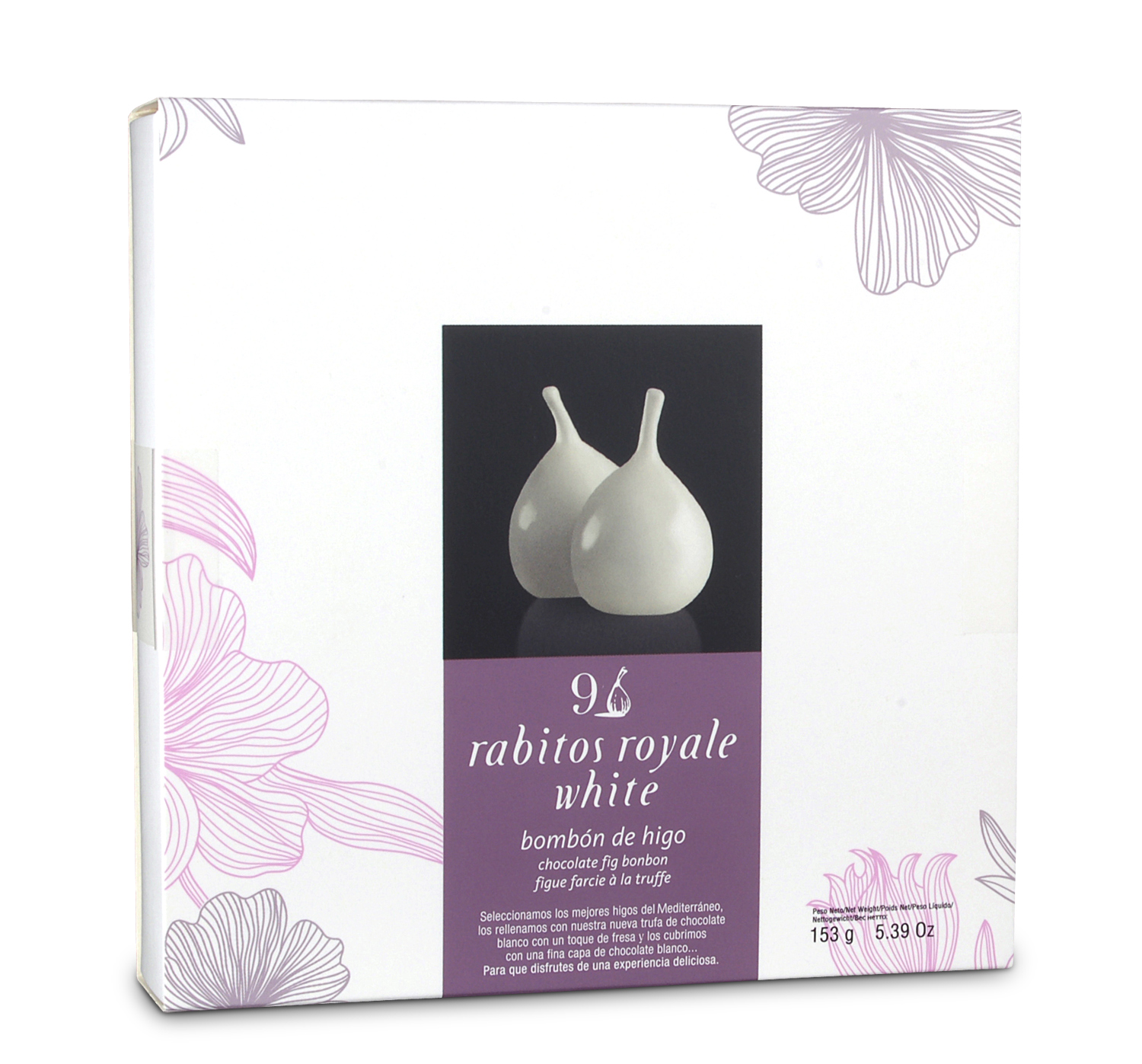 Rabitos Royale White - Feigen-Schoko Praline