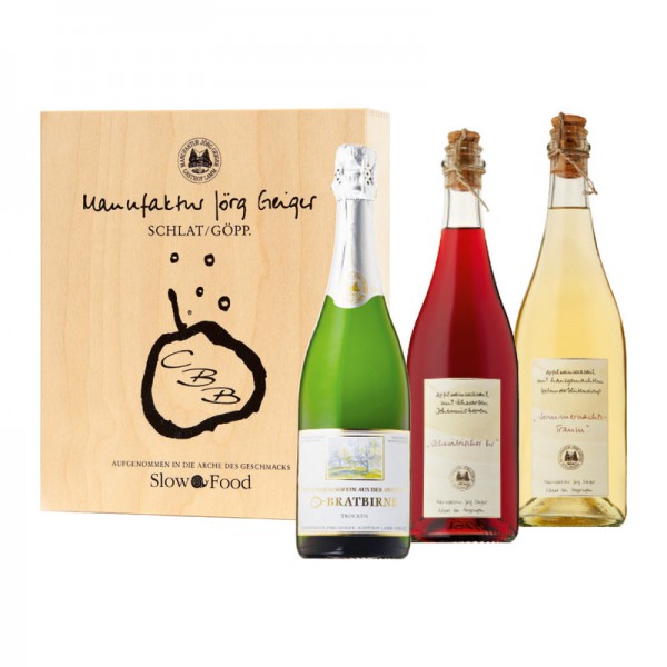 Geschenkset 'Rundgang durch die Streuobstwiese' Jörg Geiger Geschenkset