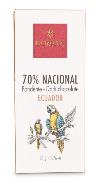 Domori Nacional 70% Arriba Edelbitterschokolade Domori Nacional 70% Arriba Edelbitterschokolade