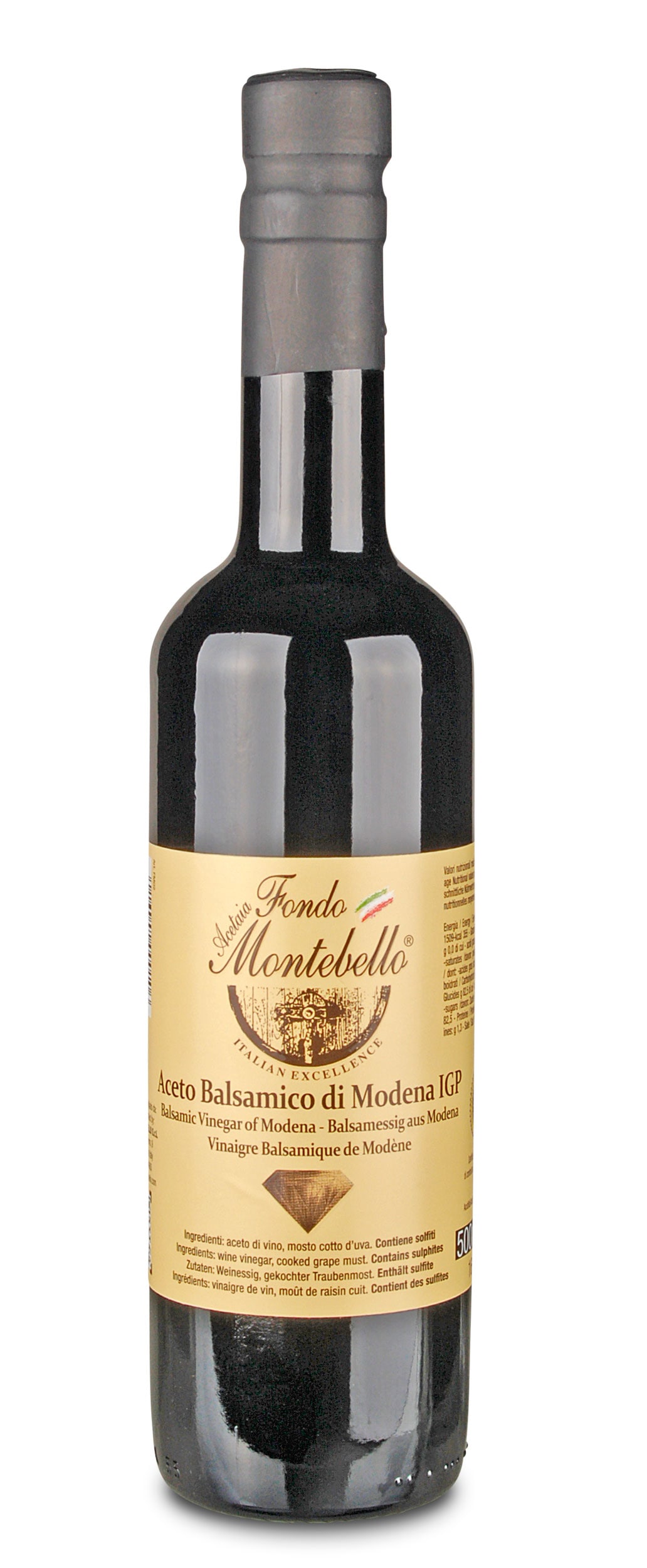 Fondo Montebello FM 02 Aceto Balsamico in der 500ml Flasche