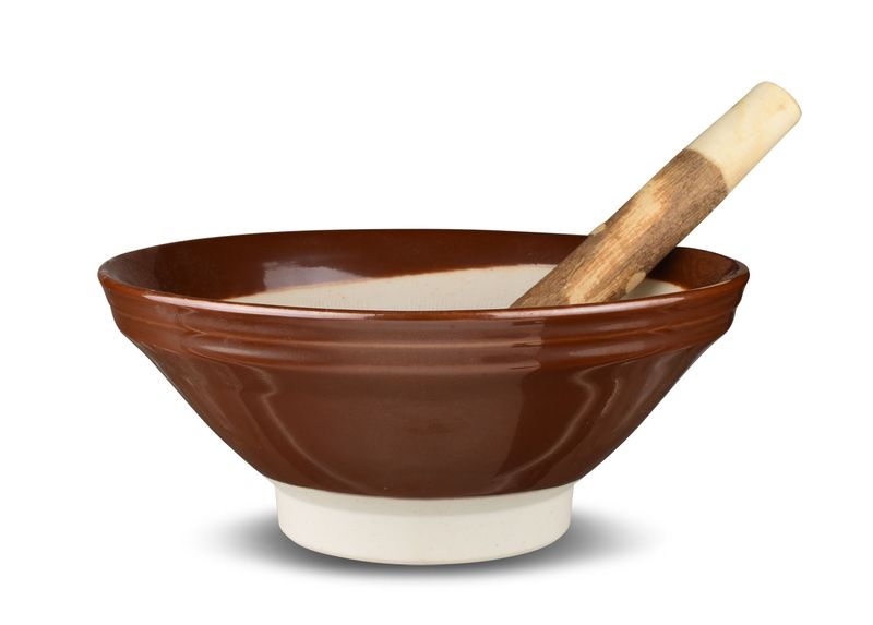 Suribachi mit Stößel Suribachi