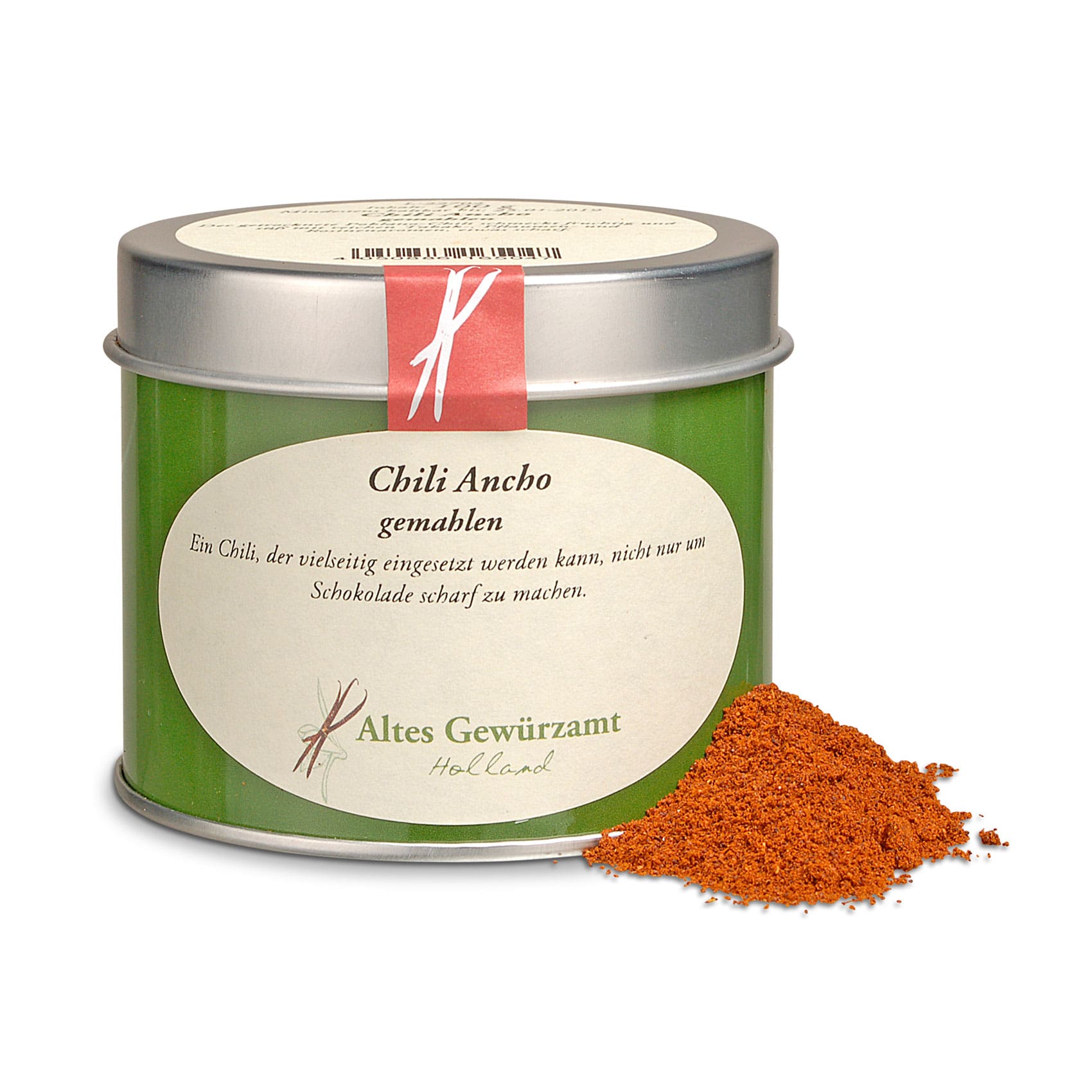 Altes Gewürzamt Chili Ancho Poblano Chili Gewürz