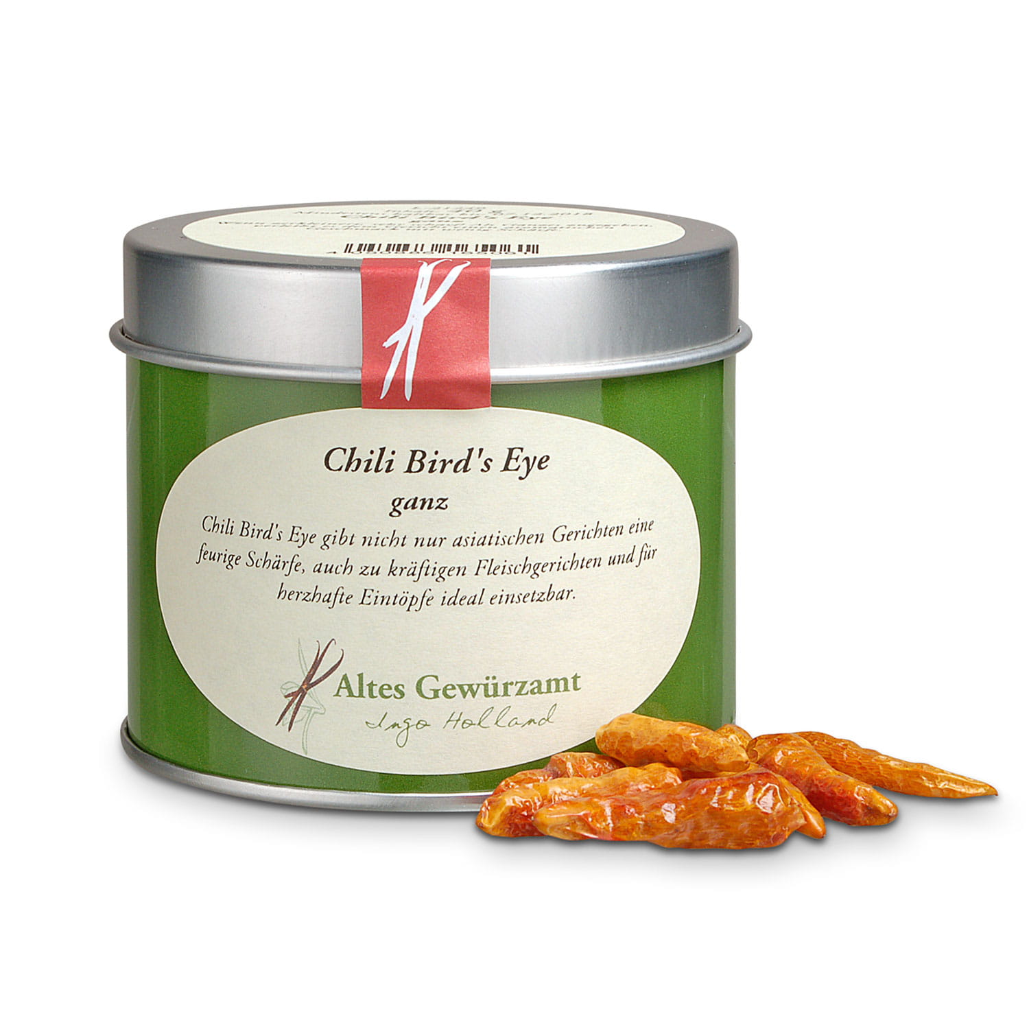 Altes Gewürzamt Chili Bird’s Eye ganze Chilischoten