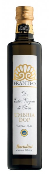 Olivenöl Bartolini 'Franteo' - Umbria DOP Colli Assisi-Spoleto Italienisches Olivenöl Bartolini Franteo Umbria DOP Flasche