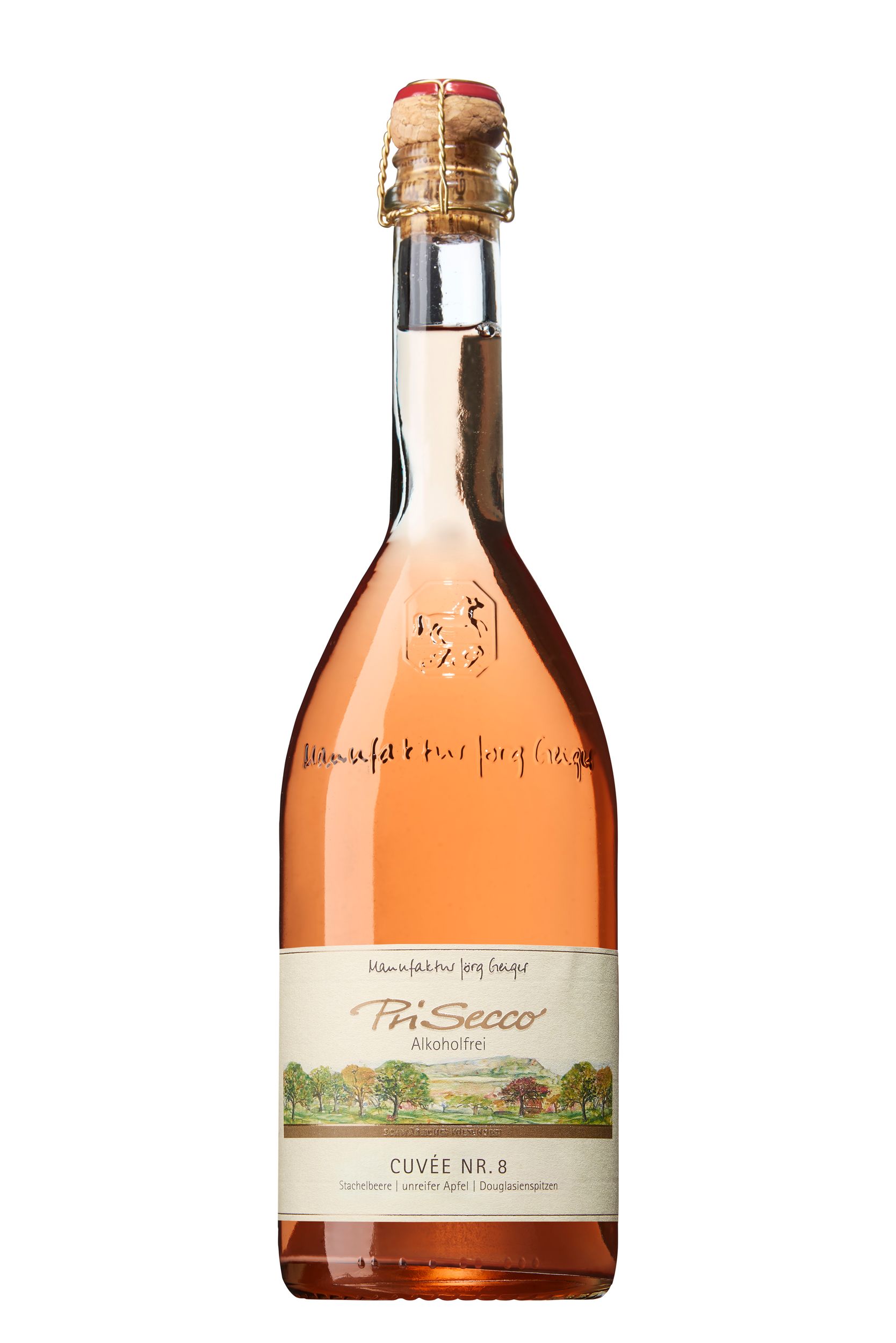 Jörg Geiger Cuvee Nr. 8 alkoholfrei prickelnd