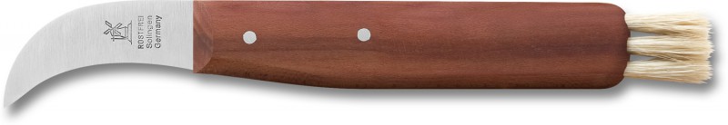 Pilzpflückmesser  Pflaumenholz 46 mm Klingenlänge rostfrei