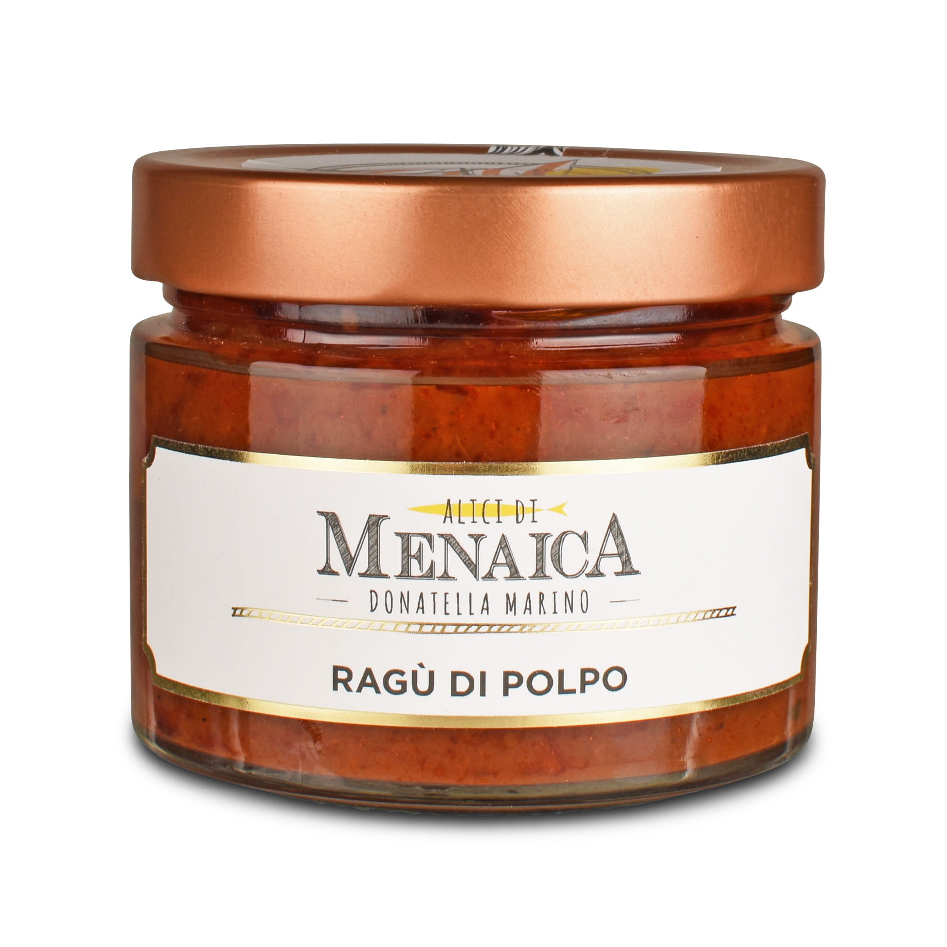 Ragù di Polpo von Donatella Marino – Tomatensauce mit Oktopus, Moschuskraken und Olivenöl, 250 g