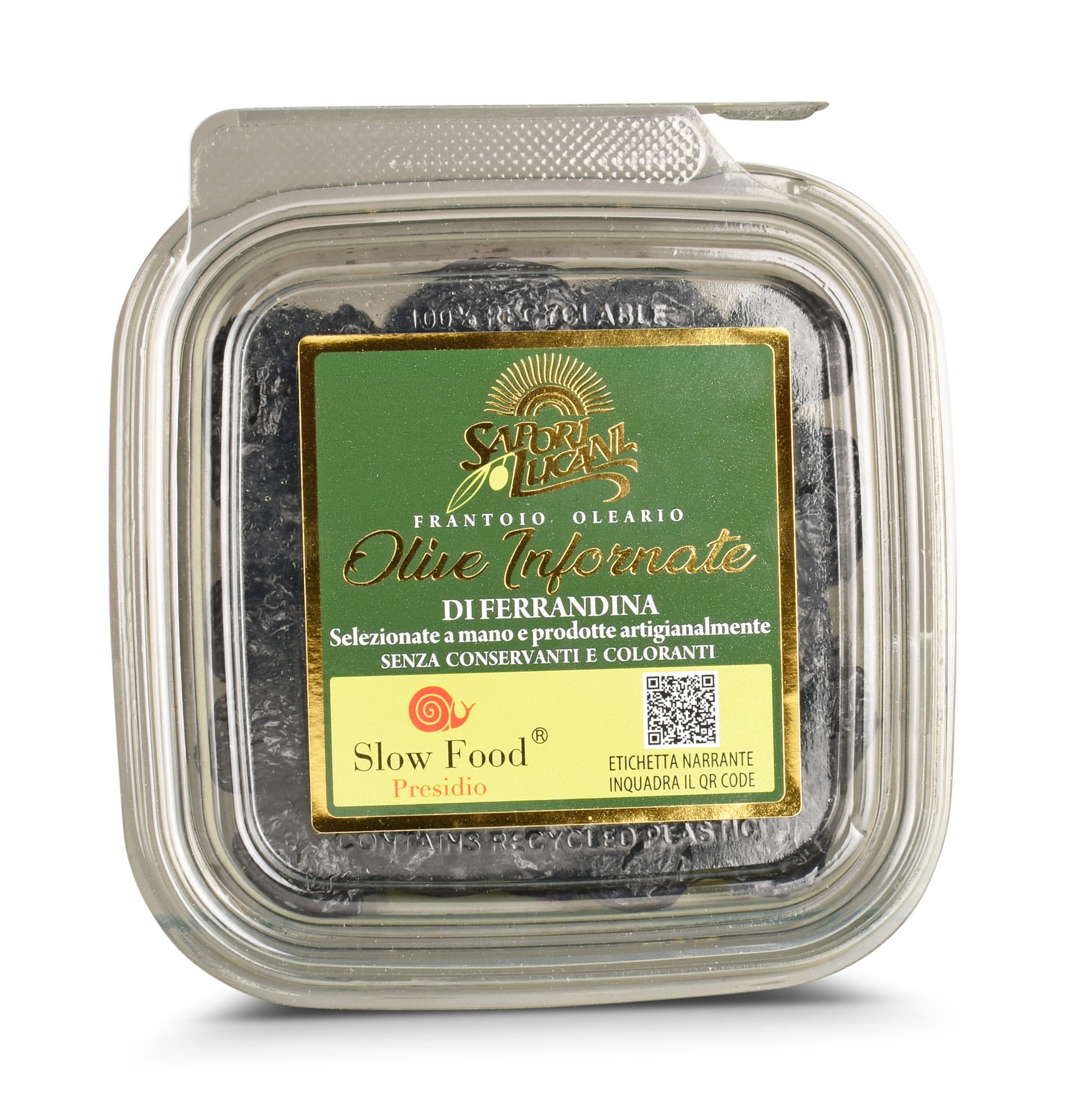 Olive infornate di Ferrandina - Dörröliven, Slow Food Presidio aus Italien