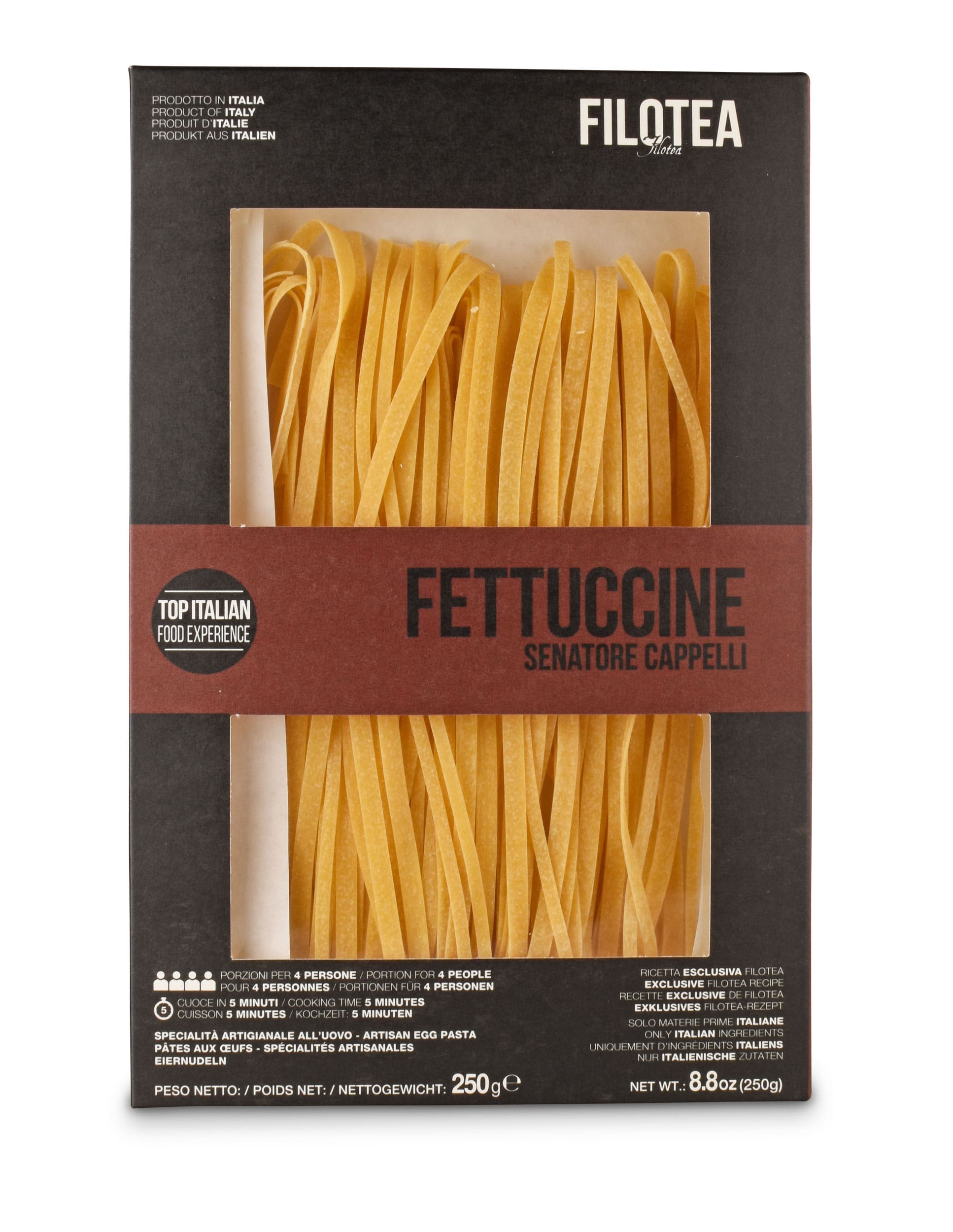 Filotea Fettucine Senatore Capelli, Eierpasta aus Italien