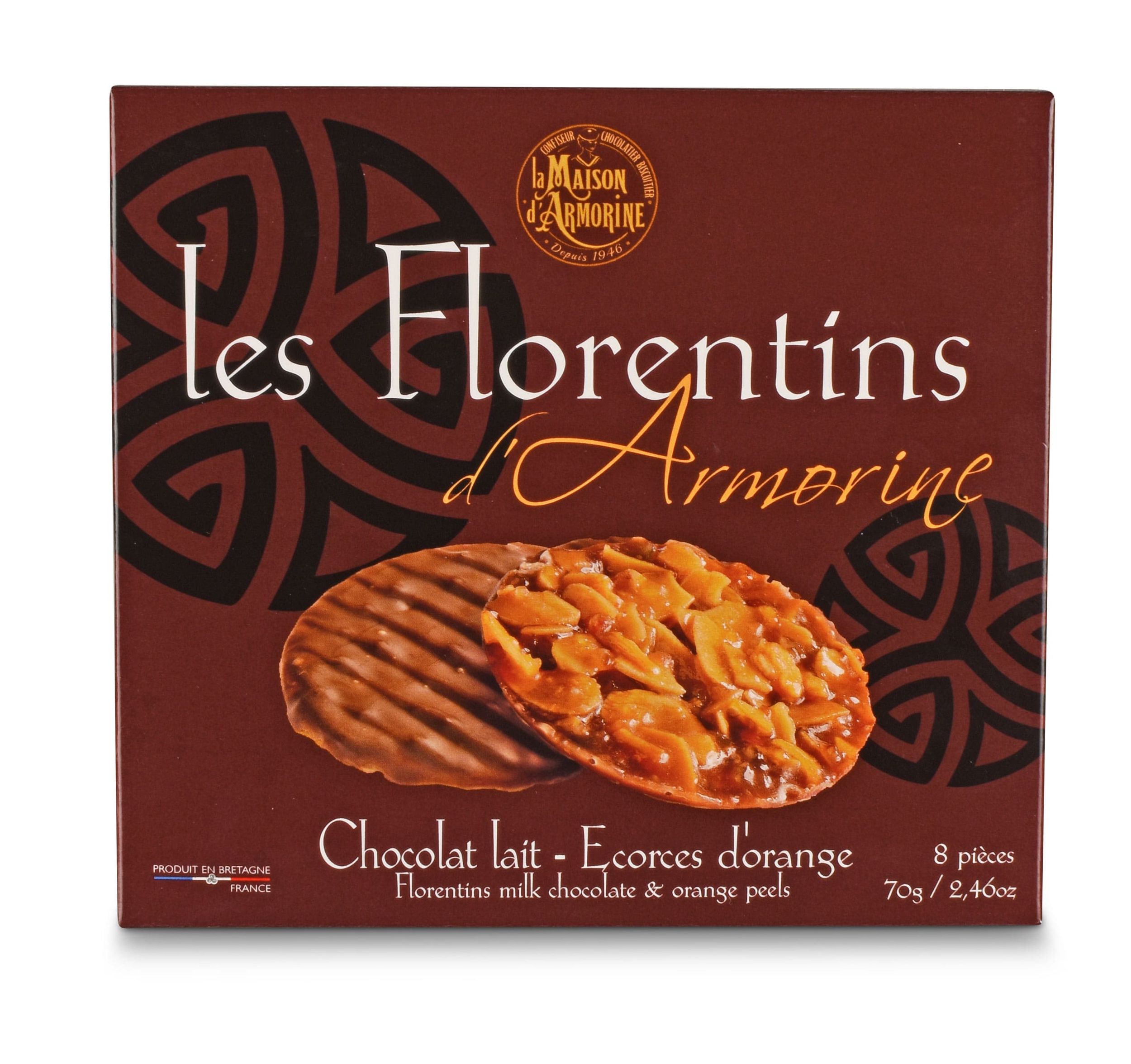 Les Florentins d'Armorine - Florentiner mit Vollmilchschokolade