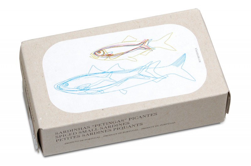 Kleine Sardinen (Petingas), pikant eingelegt