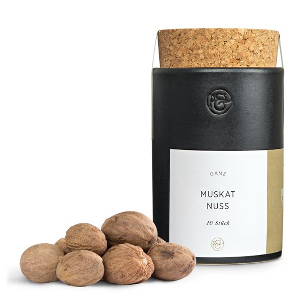 Pfeffersack & Söhne - Muskatnuss, ganz Pfeffersack & Söhne - Muskatnuss, ganz
