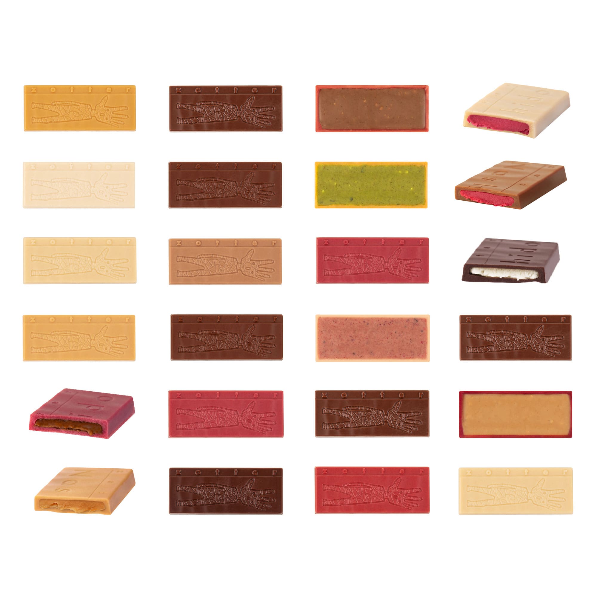 Zotter Süße Weihnachten Tafeln lose