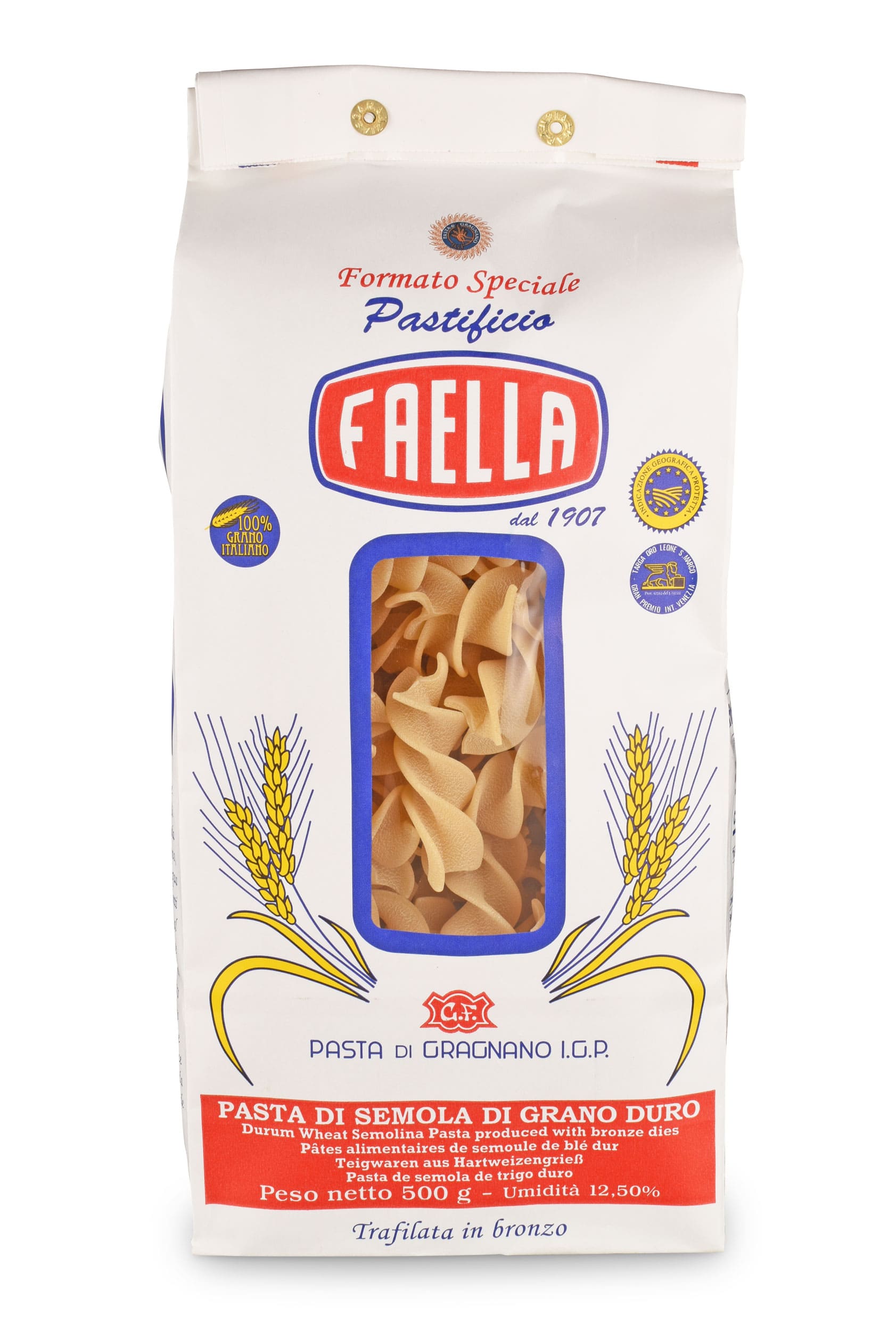 Fussiloni - Pasta di Gragnano IGP - Faella