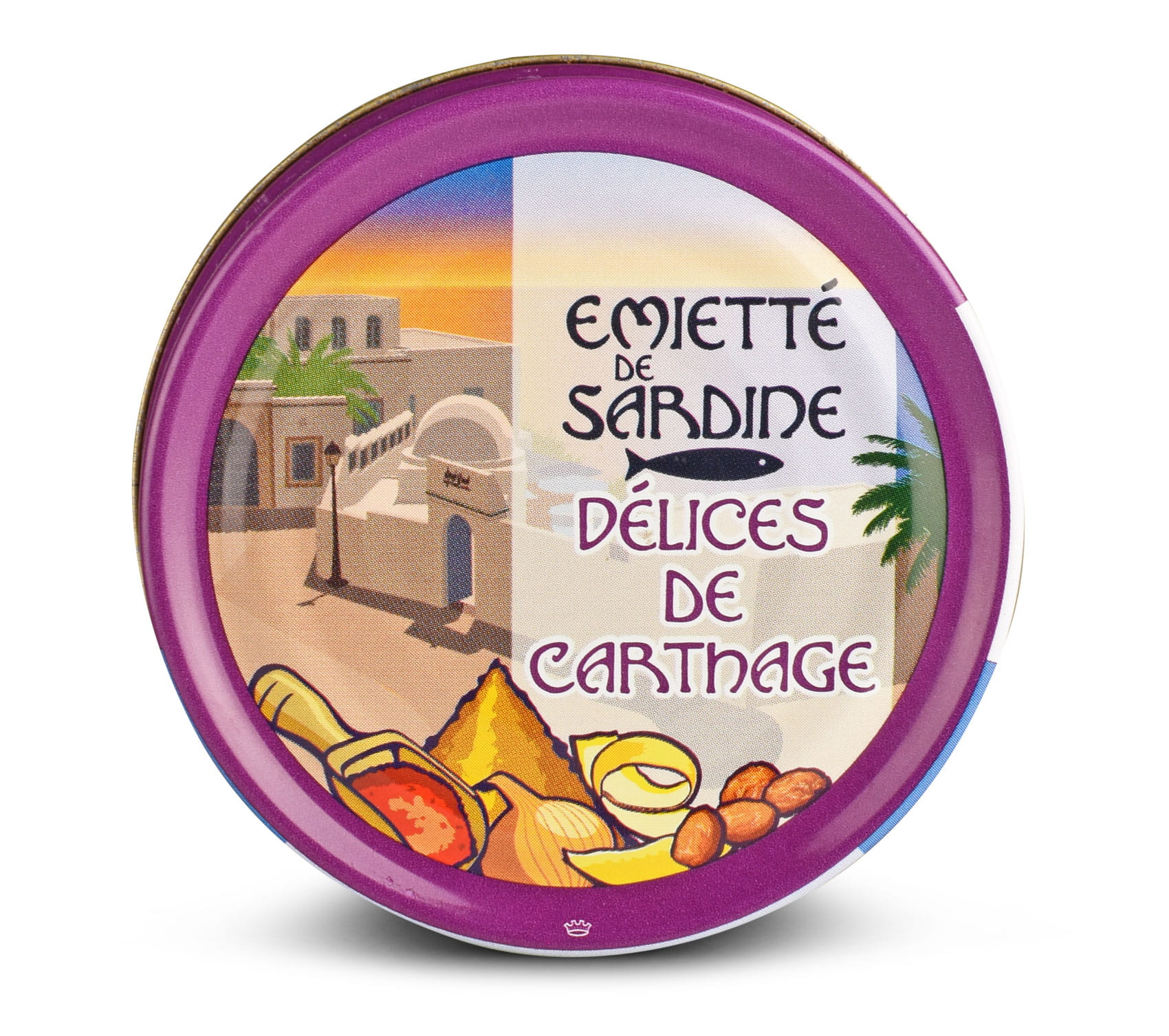 La Belle-Iloise Emietté Sardinen Délices de Carthage mit orientalischen Gewürzen