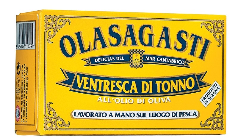 Olasagasti Ventresca Bauchfleisch vom Weißen Thunfisch in Olivenöl