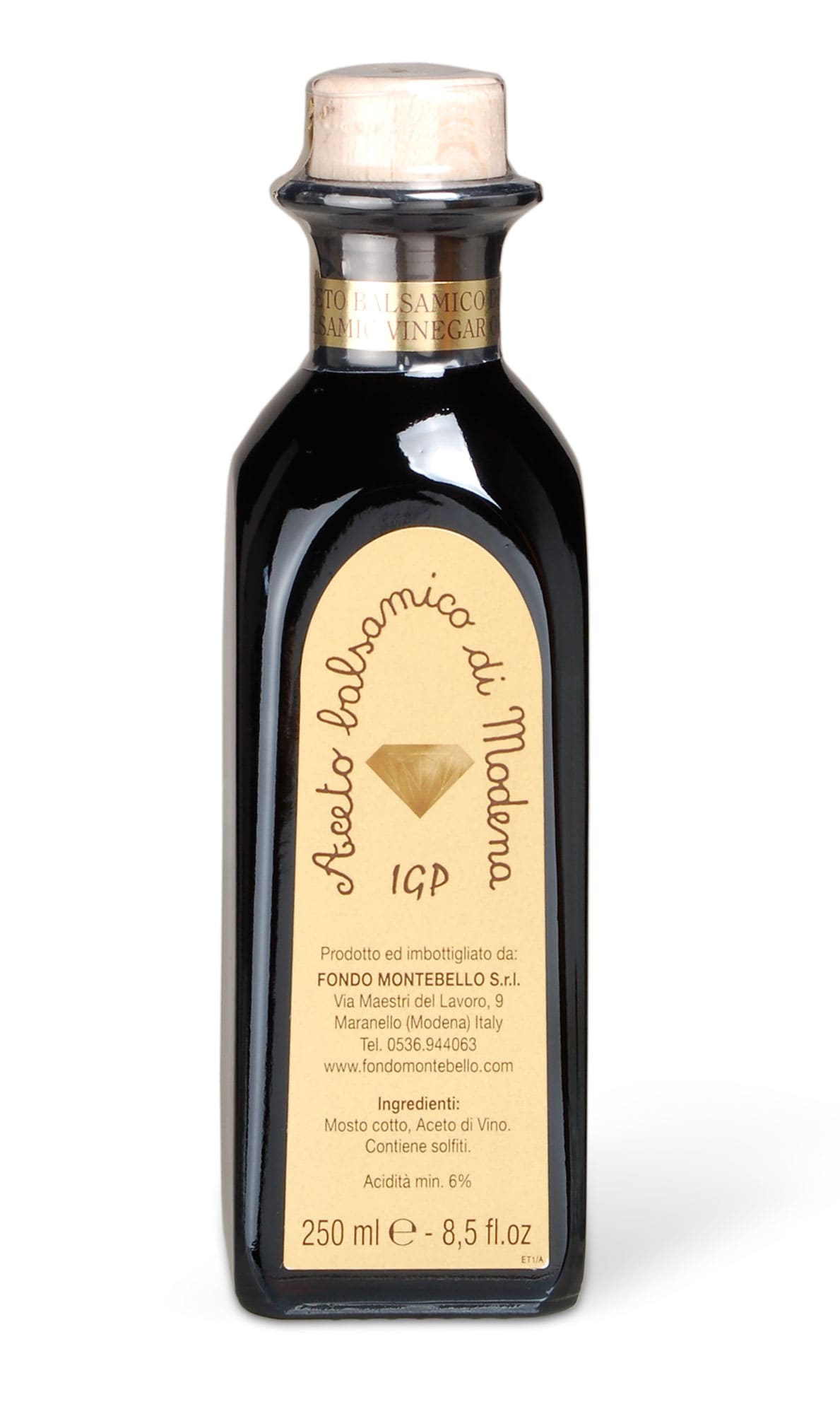 Fondo Montebello Aceto Balsamico FM02 in der 250ml Flasche