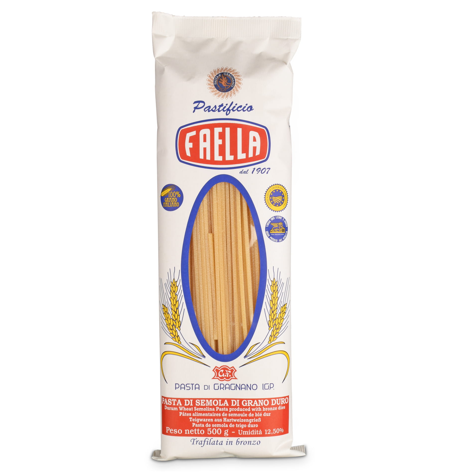 Faella Spaghettoni – dicke, bronzegezogene Pasta di Gragnano IGP