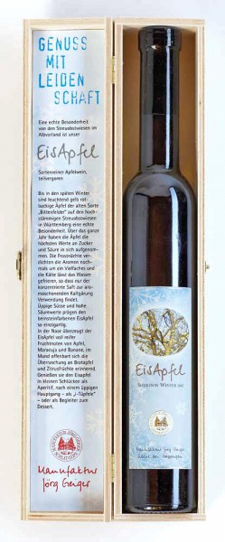 EisApfel in der Holzkassette Jörg Geiger EisApfel