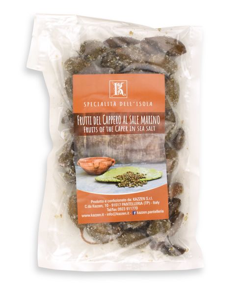 Kapernäpfel - Cucunci in Meersalz Kapernäpfel - Cucunci in Meersalz