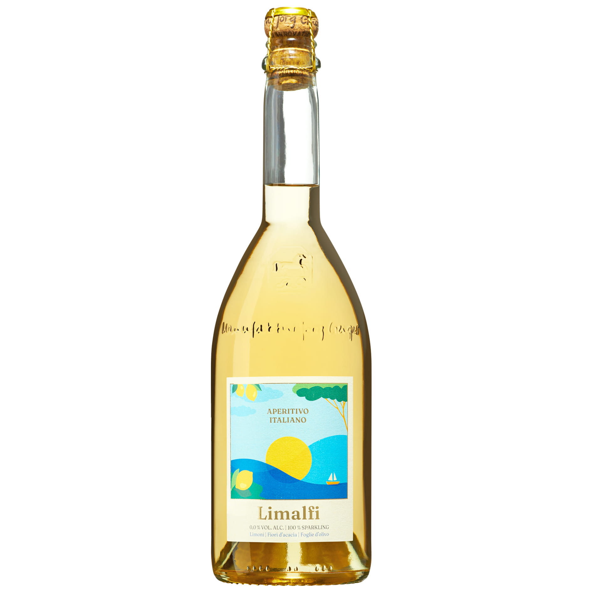 Limalfi alkoholfreier Aperitif von Jörg Geiger mit Amalfi-Zitrone