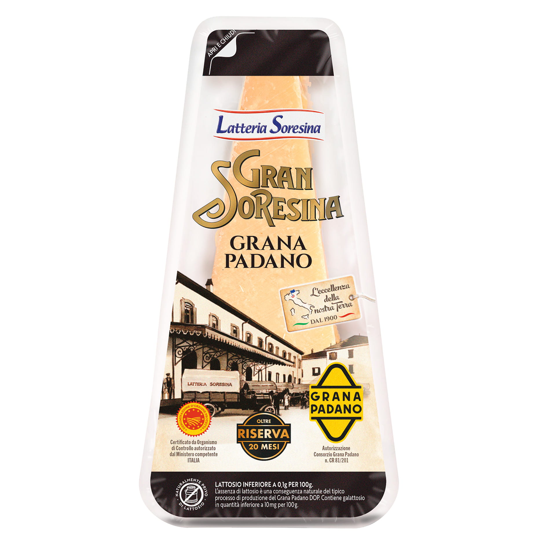 Grana Padano DOP Soresina - italienischer Hartkäse
