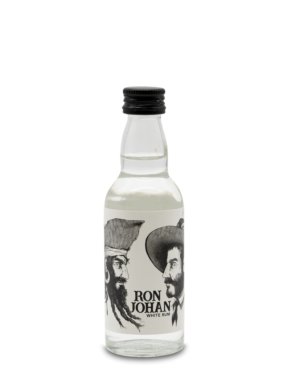 Ron Johan White Rum Miniatur