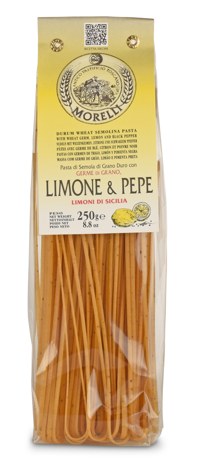 Pasta Morelli Linguine mit Zitrone und Pfeffer