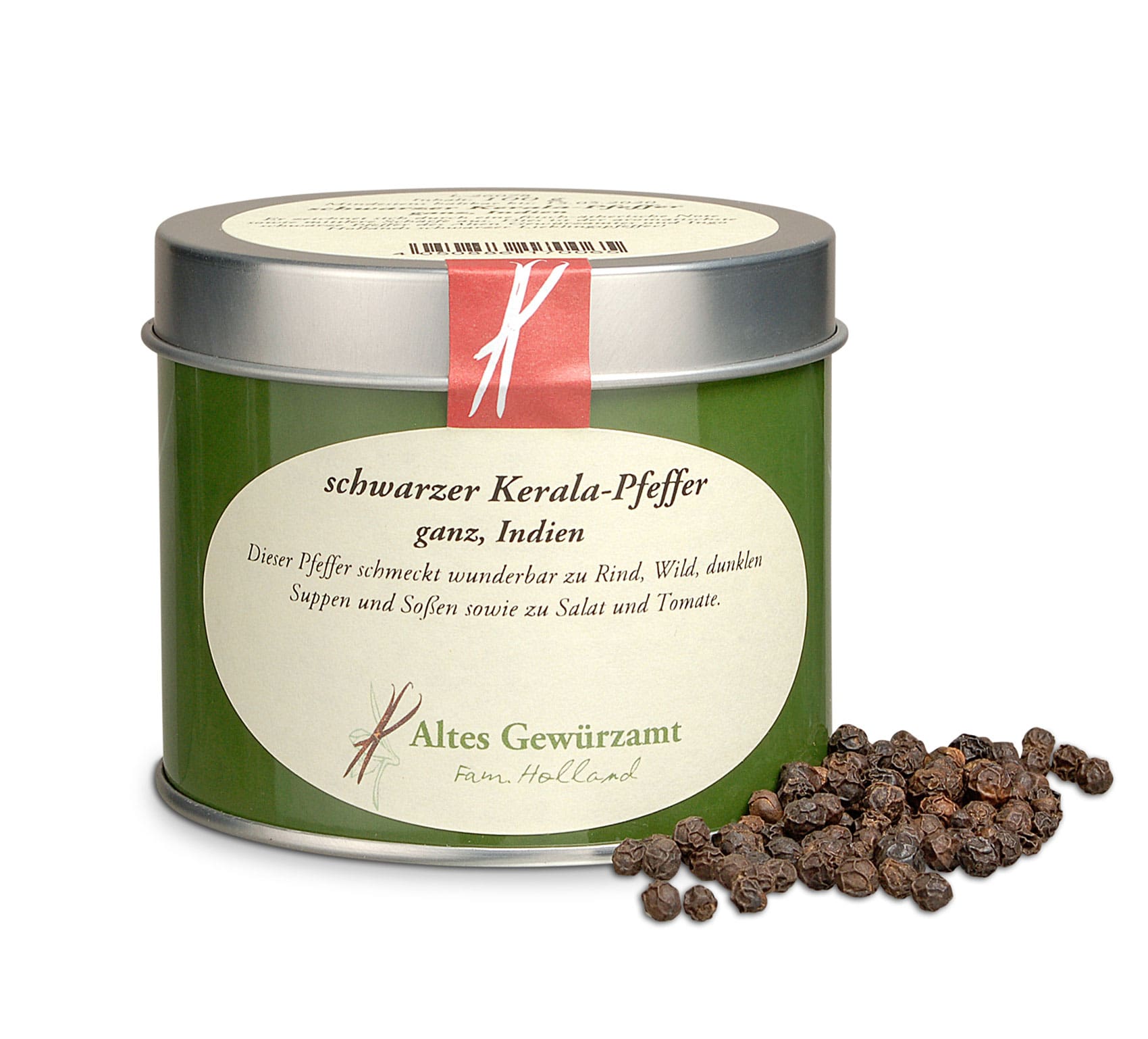 Schwarzer Kerala Pfeffer Altes Gewürzamt Schwarzer Kerala Pfeffer Altes Gewürzamt