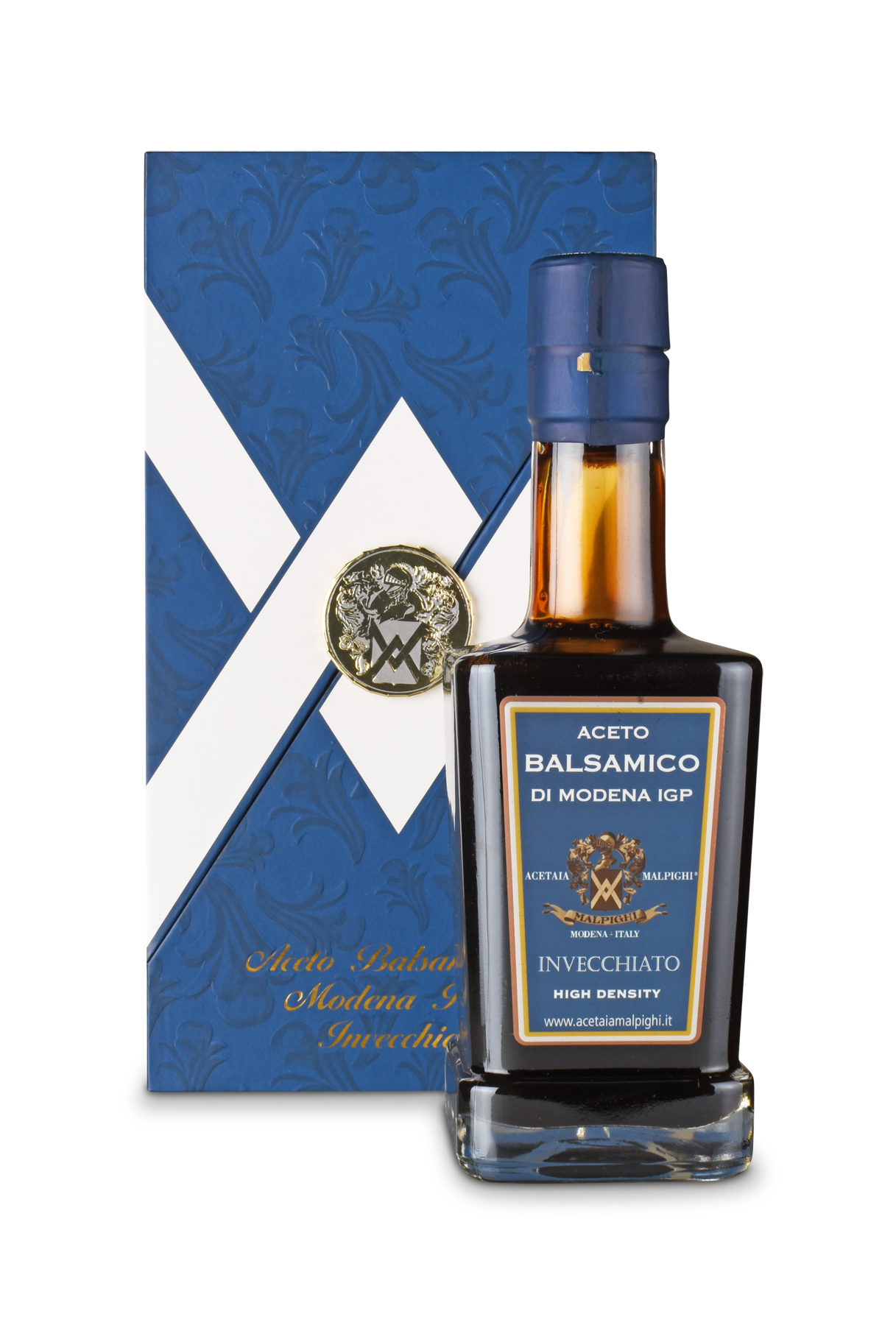 Malpighi Invecchiato Aceto Balsamico di Modena IGP Malpighi Invecchiato Aceto Balsamico di Modena IGP im Geschenkkarton
