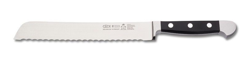 Brotmesser 32 cm Klinge, Serie Alpha, Güde 1431/32 Brotmesser 32 cm Klinge, Serie Alpha, Güde 1431/32