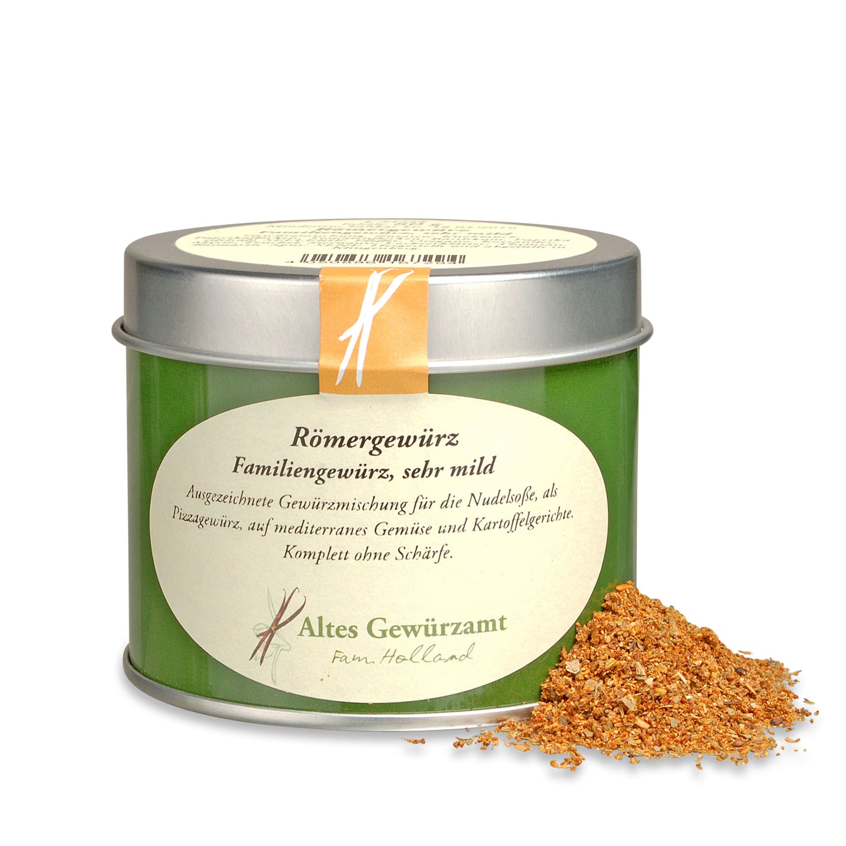 Römergewürz milde mediterrane Gewürzmischung Altes Gewürzamt für Pasta und Pizza mit Tomate und Kräutern