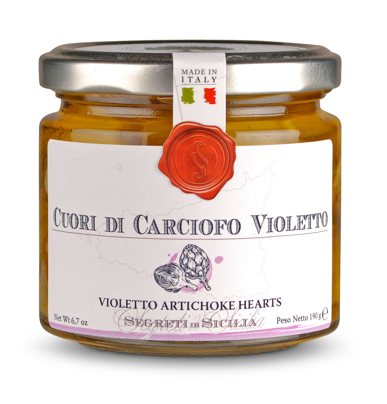 Cuori di Carciofi Violetto
