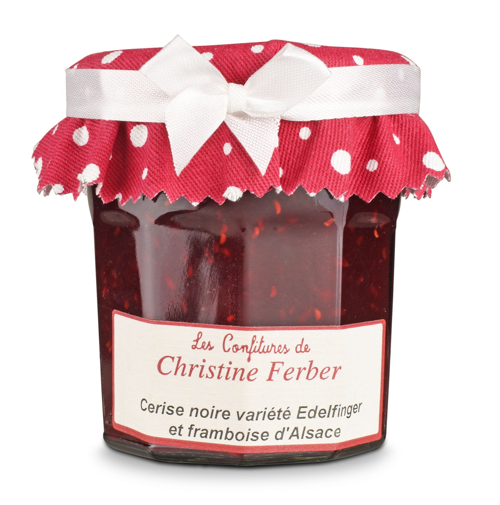 Christine Ferber Schwarzkirschkonfitüre mit Himbeere aus dem Elsass