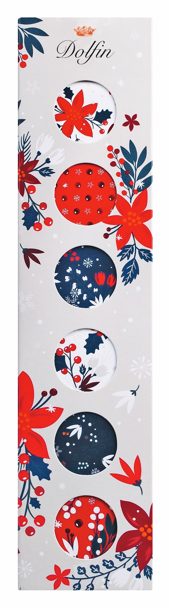 Dolfin Schokolade Winter Flower Geschenkbox